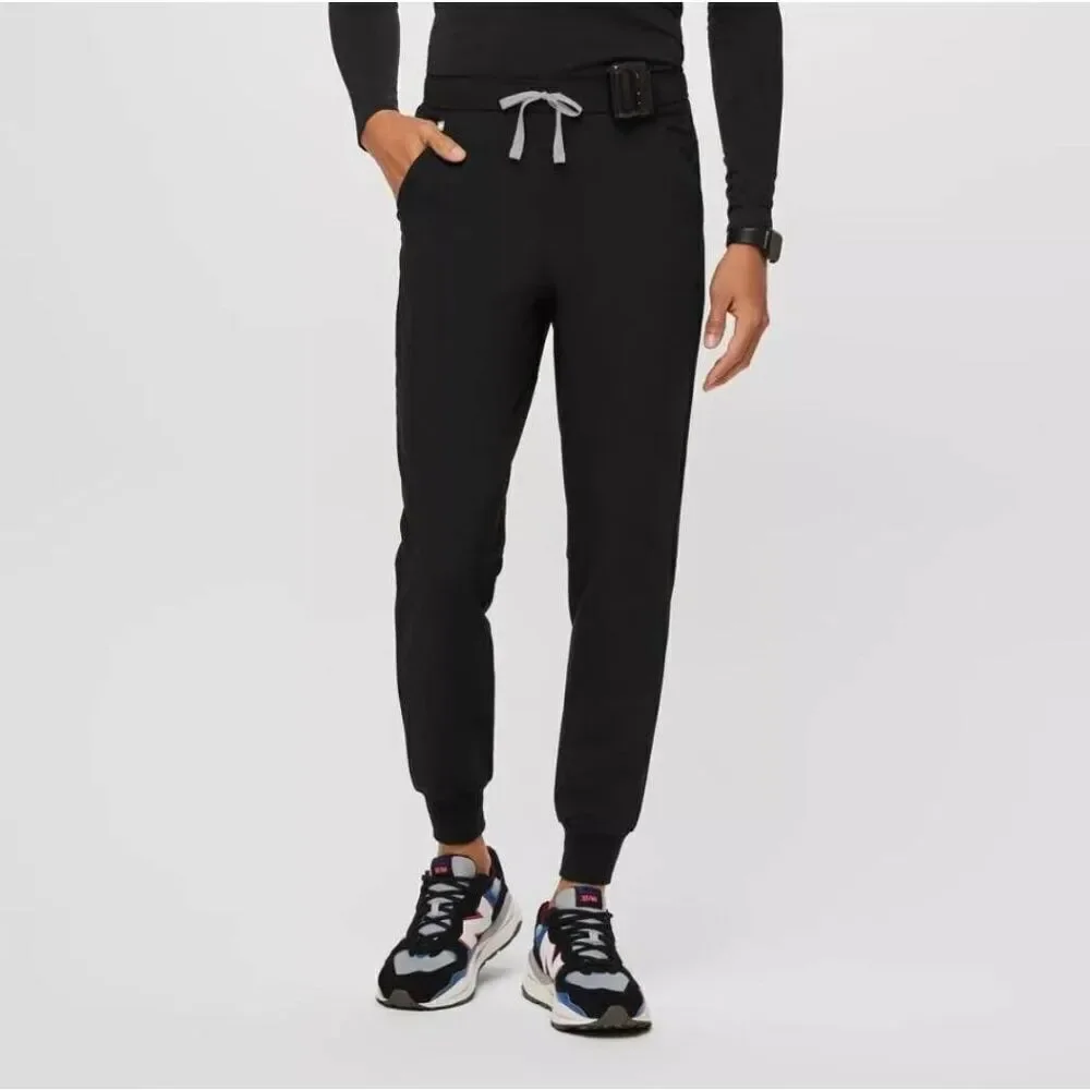Figs Black Men's Large Tansen Jogger Scrub Pants